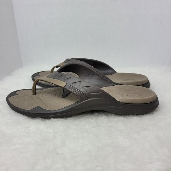 Crocs Unisex-Adult Men's & Women's Classic Clog Size 9M/11W US Espresso/Walnut - Picture 3 of 10